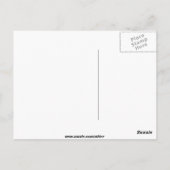 蝶のポストカード ポストカード (裏面)