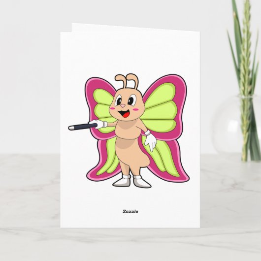 蝶のマジックワンド カード (裏面)