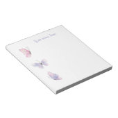 蝶のメモ帳 ノートパッド (アングル)