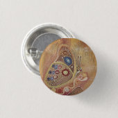 蝶のラウンドバッジ 缶バッジ (正面&裏面)