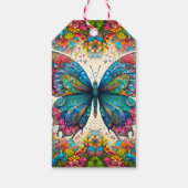 蝶のレインボーバレエ ギフトタグ (裏面)