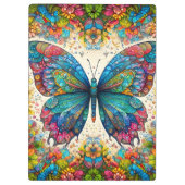 蝶のレインボーバレエ クリップボード (裏面)