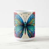 蝶のレインボーバレエ コーヒーマグカップ (中央)
