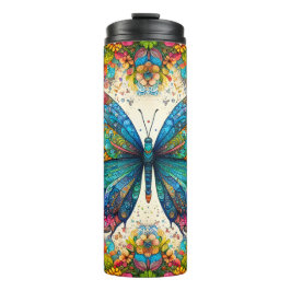 蝶のレインボーバレエ タンブラー