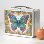蝶のレインボーバレエ メタルランチボックス (インサイチュ)
