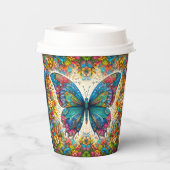 蝶のレインボーバレエ 紙コップ (裏面)