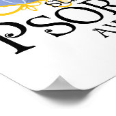 蝶の乾癬 ポスター (角)