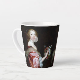 蝶の予期せぬ到着 カフェラテマグ