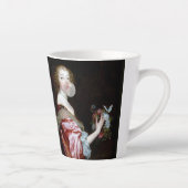 蝶の予期せぬ到着 カフェラテマグ (右)