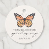 蝶の先生鑑賞 フェイバータグ (正面)