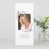 蝶の写真デジタル記念発表 招待状 (スタンド正面)