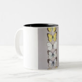 蝶の列 ツートーンマグカップ (正面左)