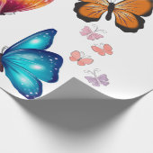 蝶の包装紙 ラッピングペーパー (角)