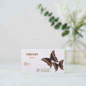 蝶の名刺 名刺 (スタンド正面)