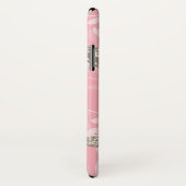 蝶の名前フローラピンクのiphoneケース Case-Mate iPhoneケース (裏面/右)