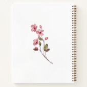 蝶の囁き ノートブック (裏面)