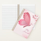 蝶の囁き ノートブック (内側)