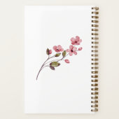 蝶の囁き ノートブック (裏面)