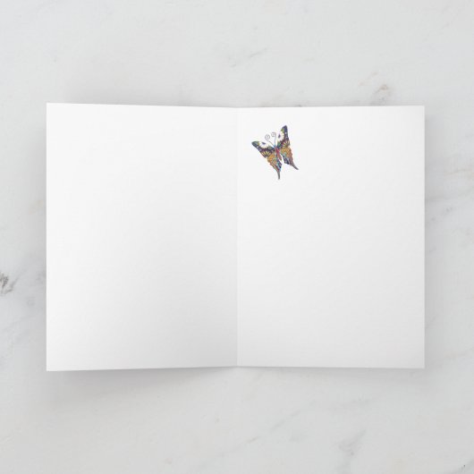 蝶の変態 カード (内部)