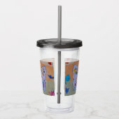 蝶の夢 アクリルタンブラー (右)