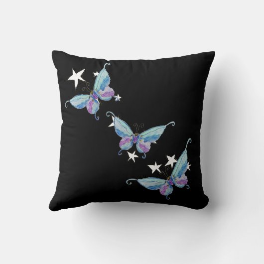 蝶の夢 クッション (裏面)