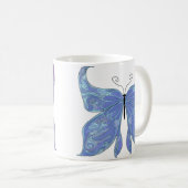 蝶の夢 コーヒーマグカップ (正面右)