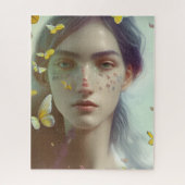 蝶の夢 ジグソーパズル (縦)