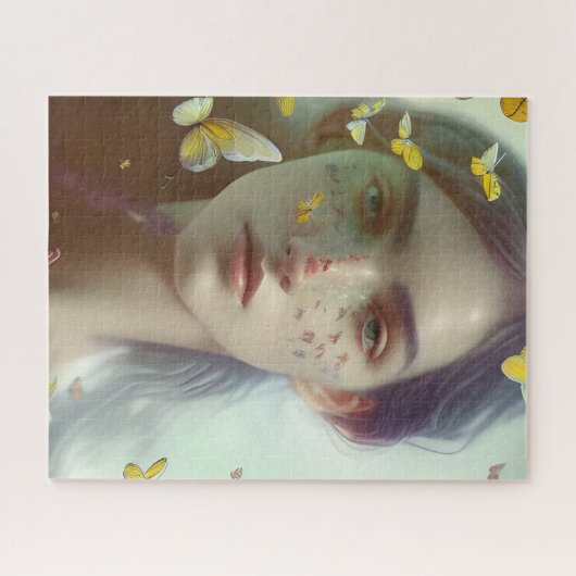 蝶の夢 ジグソーパズル (横)