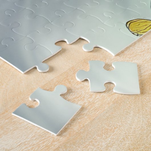 蝶の夢 ジグソーパズル (側面)