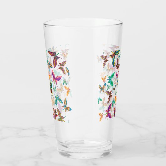 蝶の夢 タンブラーグラス (右)