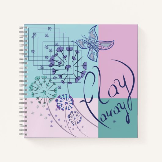 蝶の夢 ノートブック (正面)