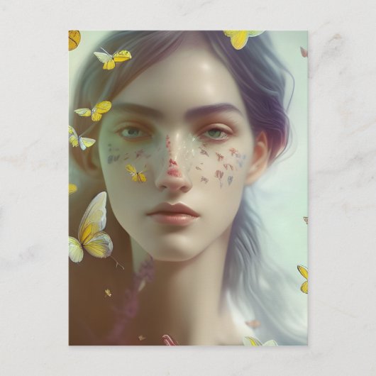蝶の夢 ポストカード (正面)