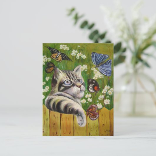 蝶の夢 ポストカード (スタンド正面)