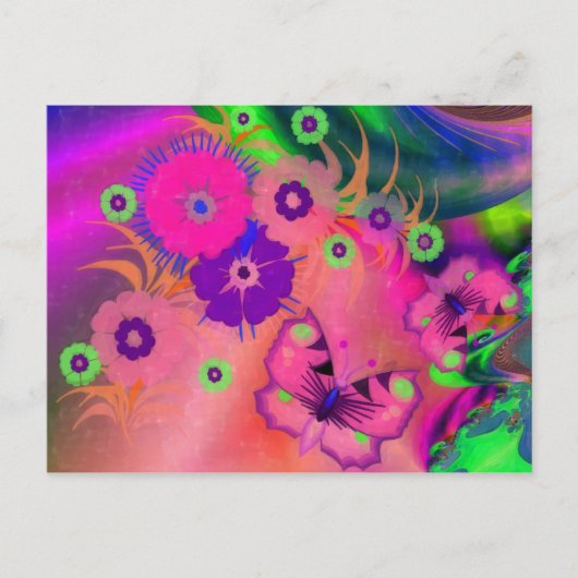 蝶の夢 ポストカード (正面)