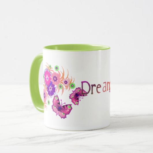 蝶の夢 マグカップ (正面左)