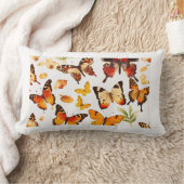 「蝶の夢」 🦋✨ ランバークッション (ブランケット)