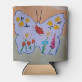 蝶の夢 缶クーラー (正面)