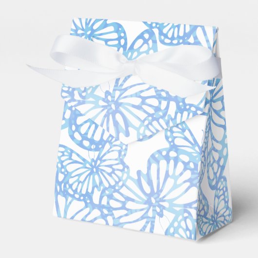 蝶の夢(青) フェイバーボックス (正面サイド)