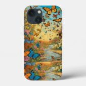 蝶の夢 Case-Mate iPhoneケース (裏面)