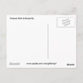 蝶の天使 ポストカード (裏面)