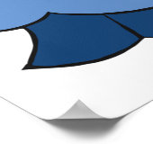 蝶の女の子 ポスター (角)