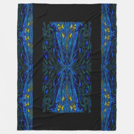 蝶の女王35 フリースブランケット