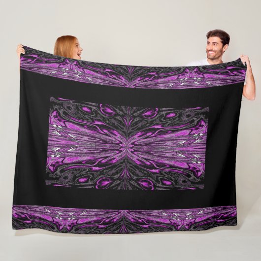 蝶の女王36 フリースブランケット (インサイチュ)