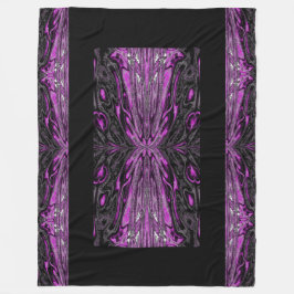 蝶の女王36 フリースブランケット