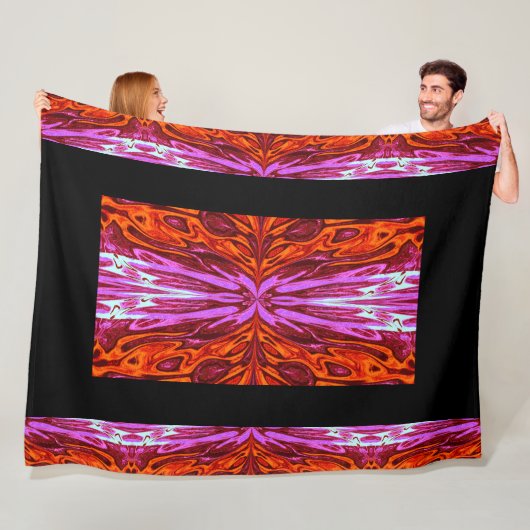 蝶の女王37 フリースブランケット (インサイチュ)