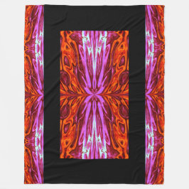 蝶の女王37 フリースブランケット