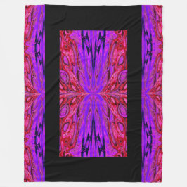 蝶の女王38 フリースブランケット