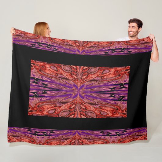 蝶の女王39 フリースブランケット (インサイチュ)