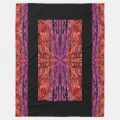 蝶の女王39 フリースブランケット (正面)