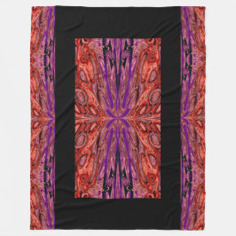 蝶の女王39 フリースブランケット